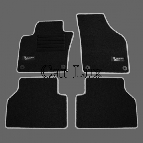 Alfombras coche Alfombrillas a medida VW Tiguan Edition Velour